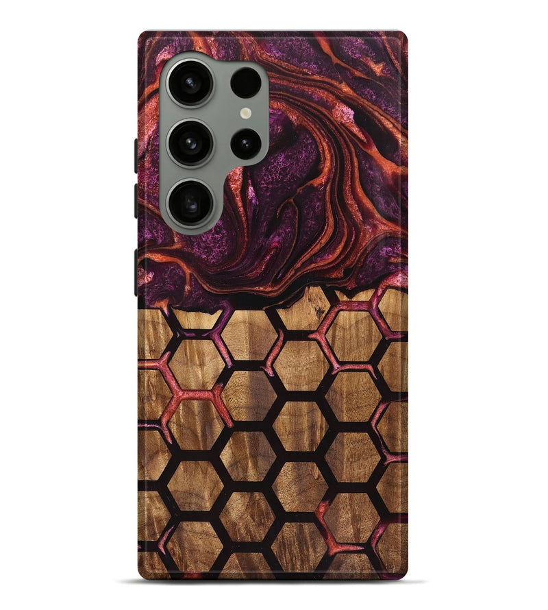 Galaxy S24 Ultra Wood Live Edge Phone Case - Brittany (Pattern, 726625)