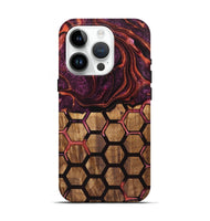 iPhone 15 Pro Wood Live Edge Phone Case - Brittany (Pattern, 726625)