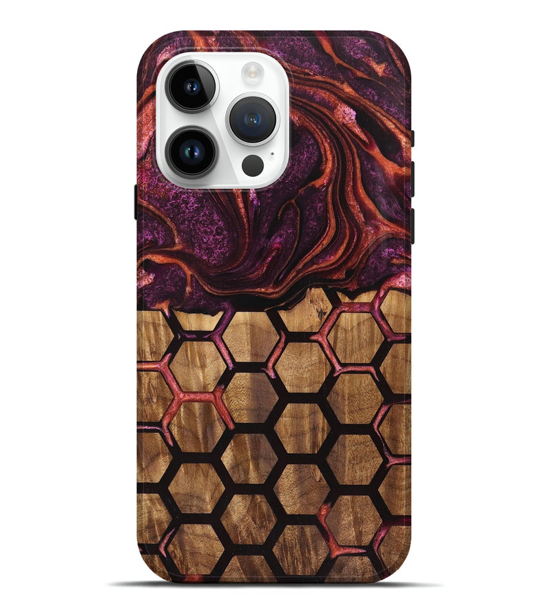 iPhone 15 Pro Max Wood Live Edge Phone Case - Brittany (Pattern, 726625)