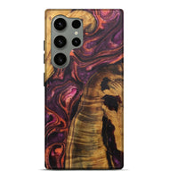 Galaxy S24 Ultra Wood Live Edge Phone Case - Annie (Purple, 726649)