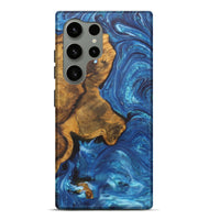 Galaxy S24 Ultra Wood Live Edge Phone Case - Kelsey (Blue, 726677)