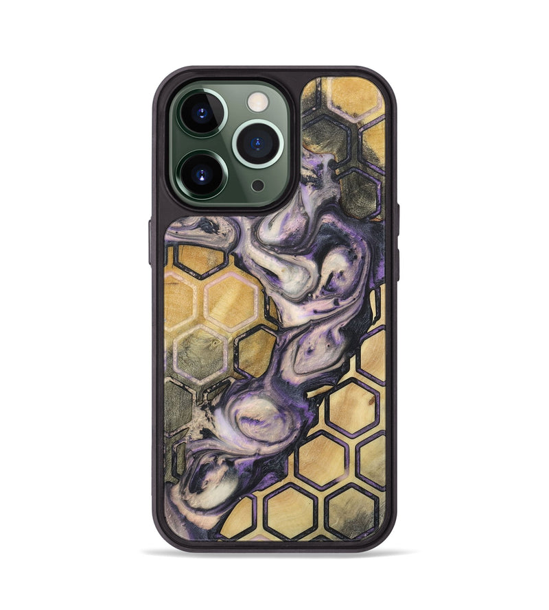 iPhone 13 Pro Wood Phone Case - Leigh (Pattern, 726686)