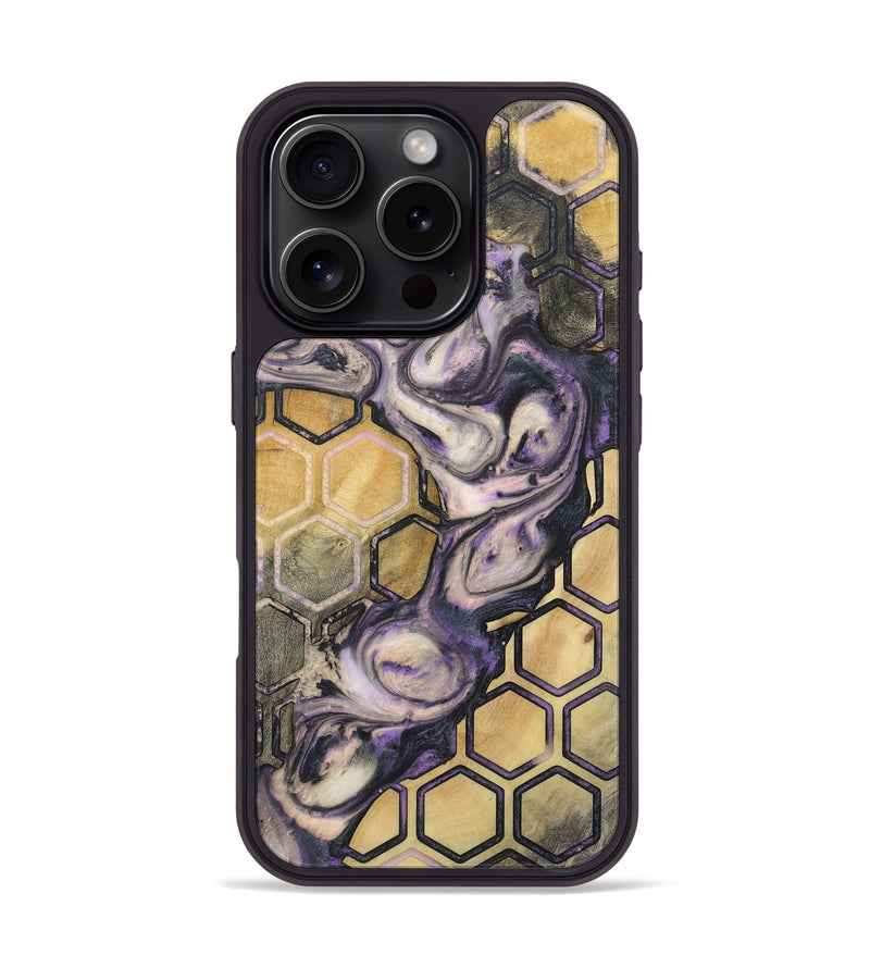 iPhone 16 Pro Wood Phone Case - Leigh (Pattern, 726686)