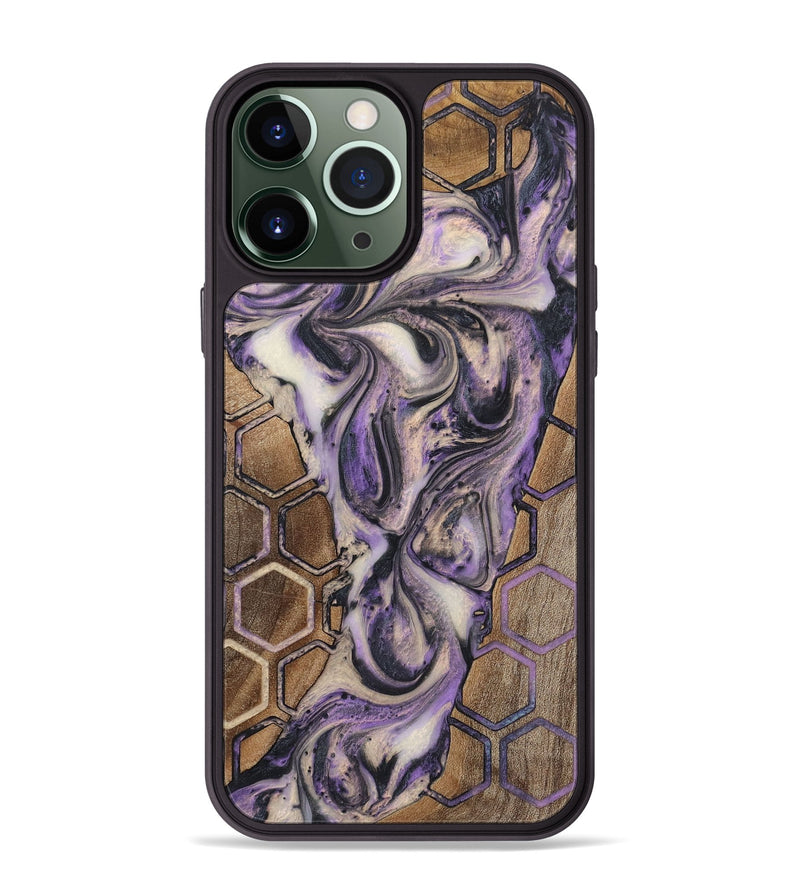 iPhone 13 Pro Max Wood Phone Case - Barbara (Pattern, 726712)