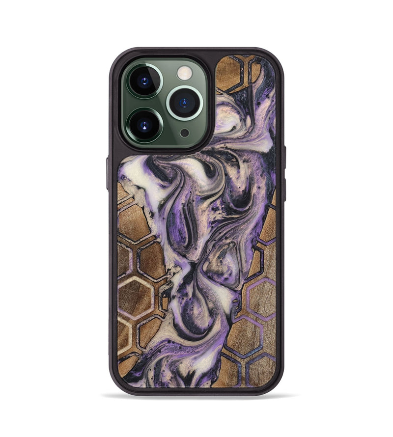 iPhone 13 Pro Wood Phone Case - Barbara (Pattern, 726712)