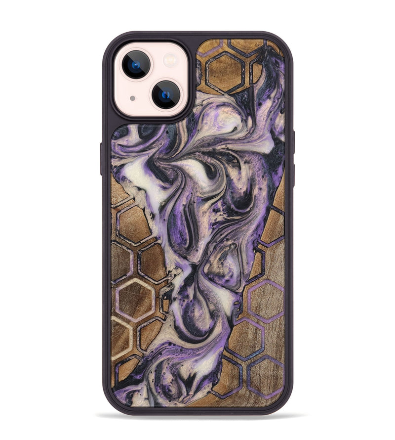 iPhone 14 Plus Wood Phone Case - Barbara (Pattern, 726712)