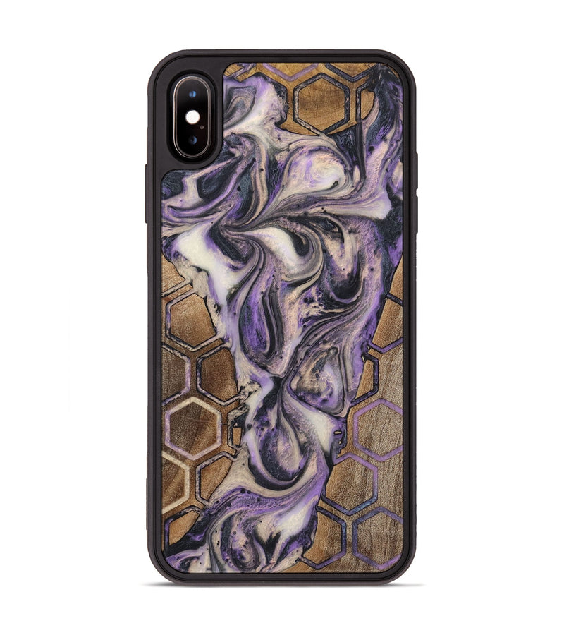 iPhone Xs Max Wood Phone Case - Barbara (Pattern, 726712)