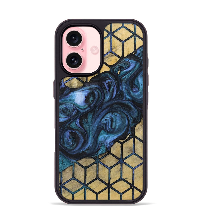 iPhone 16 Wood Phone Case - Raegan (Pattern, 726754)