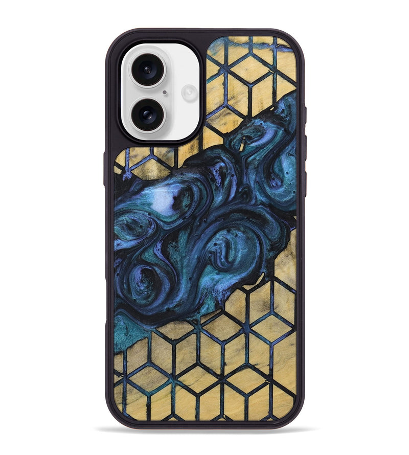 iPhone 16 Plus Wood Phone Case - Raegan (Pattern, 726754)