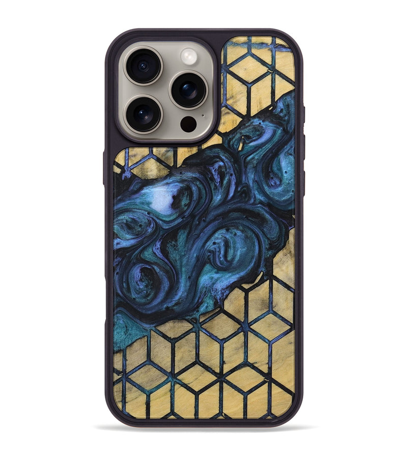 iPhone 16 Pro Max Wood Phone Case - Raegan (Pattern, 726754)