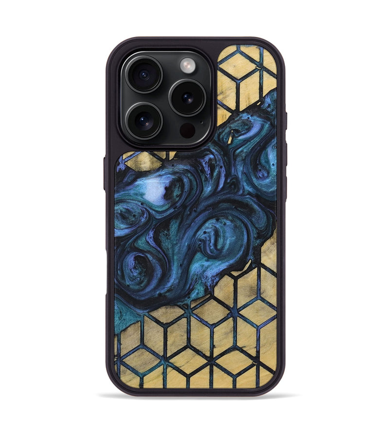 iPhone 16 Pro Wood Phone Case - Raegan (Pattern, 726754)