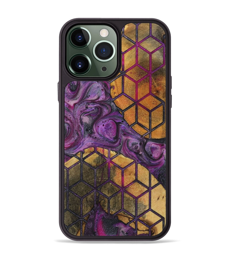 iPhone 13 Pro Max Wood Phone Case - Ellen (Pattern, 726756)