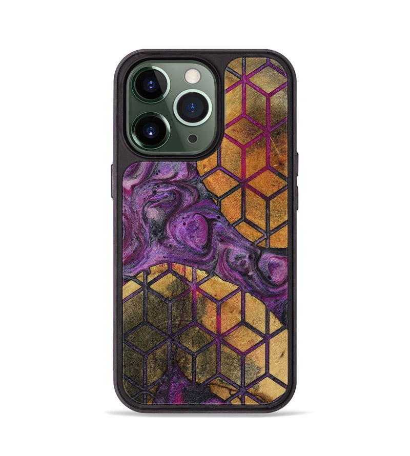 iPhone 13 Pro Wood Phone Case - Ellen (Pattern, 726756)