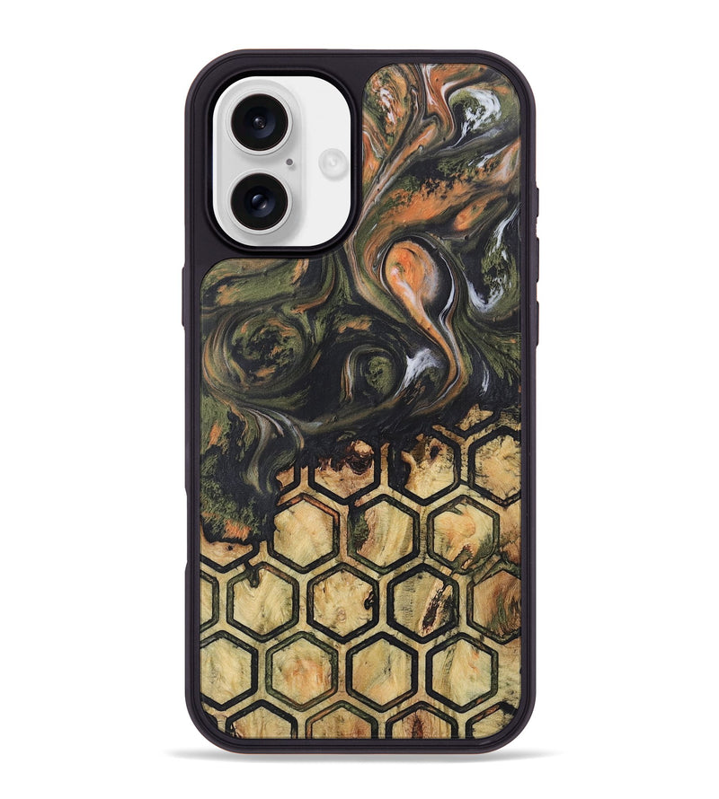 iPhone 16 Plus Wood Phone Case - Lukas (Pattern, 726780)