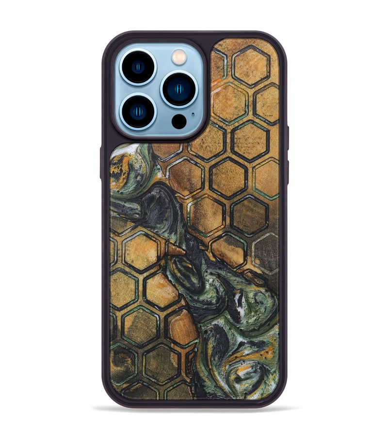 iPhone 14 Pro Max Wood Phone Case - Glenn (Pattern, 726784)