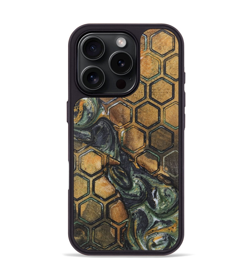 iPhone 16 Pro Wood Phone Case - Glenn (Pattern, 726784)