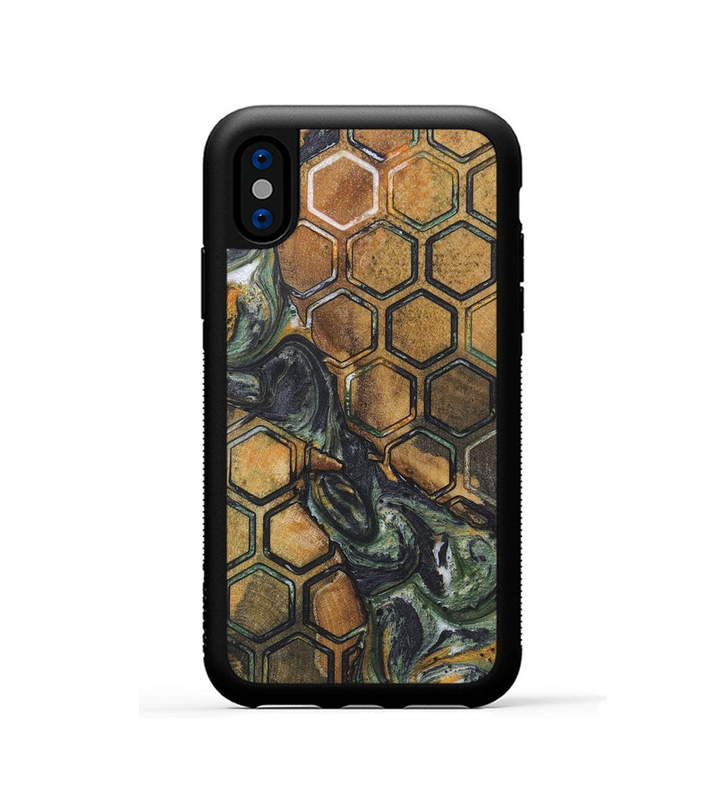 iPhone Xs Wood Phone Case - Glenn (Pattern, 726784)