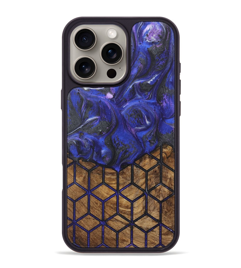 iPhone 16 Pro Max Wood Phone Case - Madyson (Pattern, 726787)