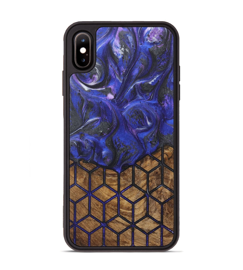 iPhone Xs Max Wood Phone Case - Madyson (Pattern, 726787)