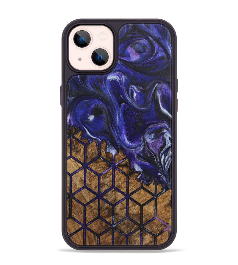 iPhone 14 Plus Wood Phone Case - Maxwell (Pattern, 726797)