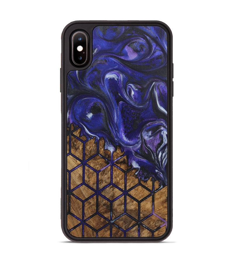 iPhone Xs Max Wood Phone Case - Maxwell (Pattern, 726797)