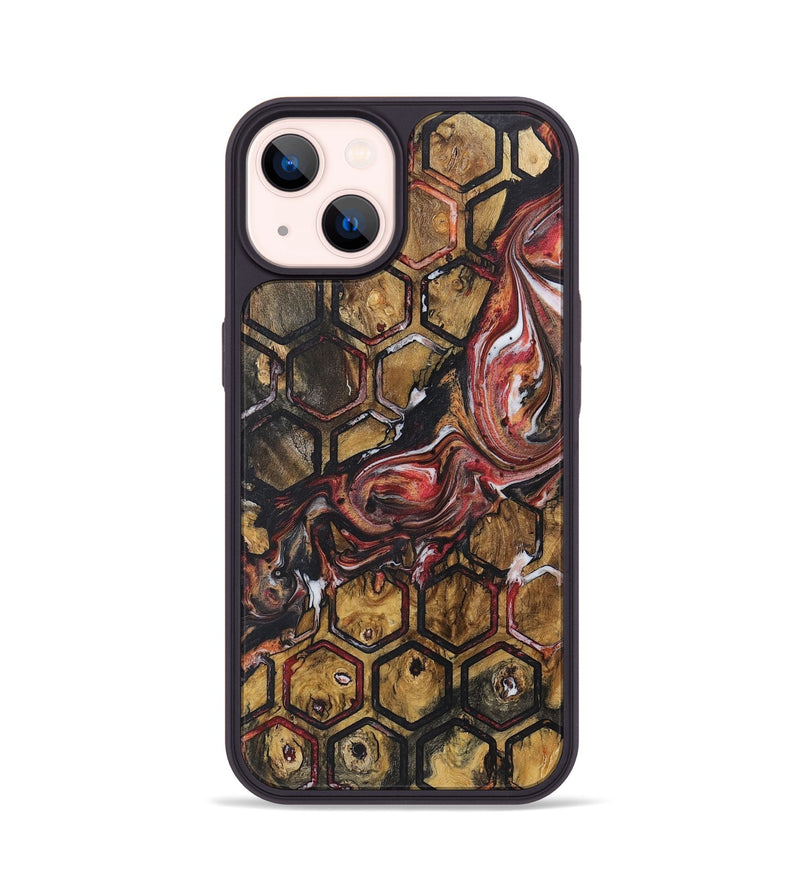 iPhone 14 Wood Phone Case - Bennett (Pattern, 726799)