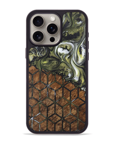 iPhone 15 Pro Max Wood Phone Case - Yvette (Pattern, 726815)