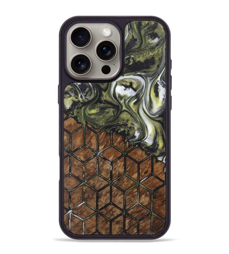 iPhone 16 Pro Max Wood Phone Case - Yvette (Pattern, 726815)