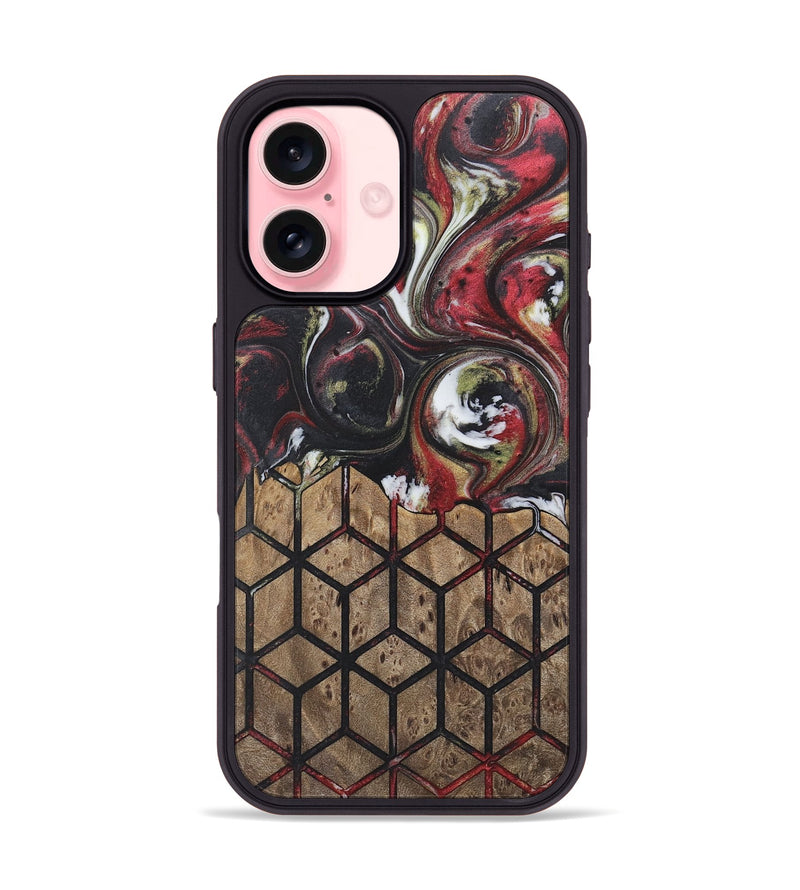 iPhone 16 Wood Phone Case - Joe (Pattern, 726817)