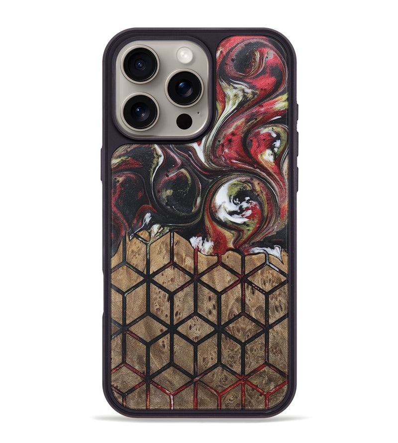 iPhone 16 Pro Max Wood Phone Case - Joe (Pattern, 726817)