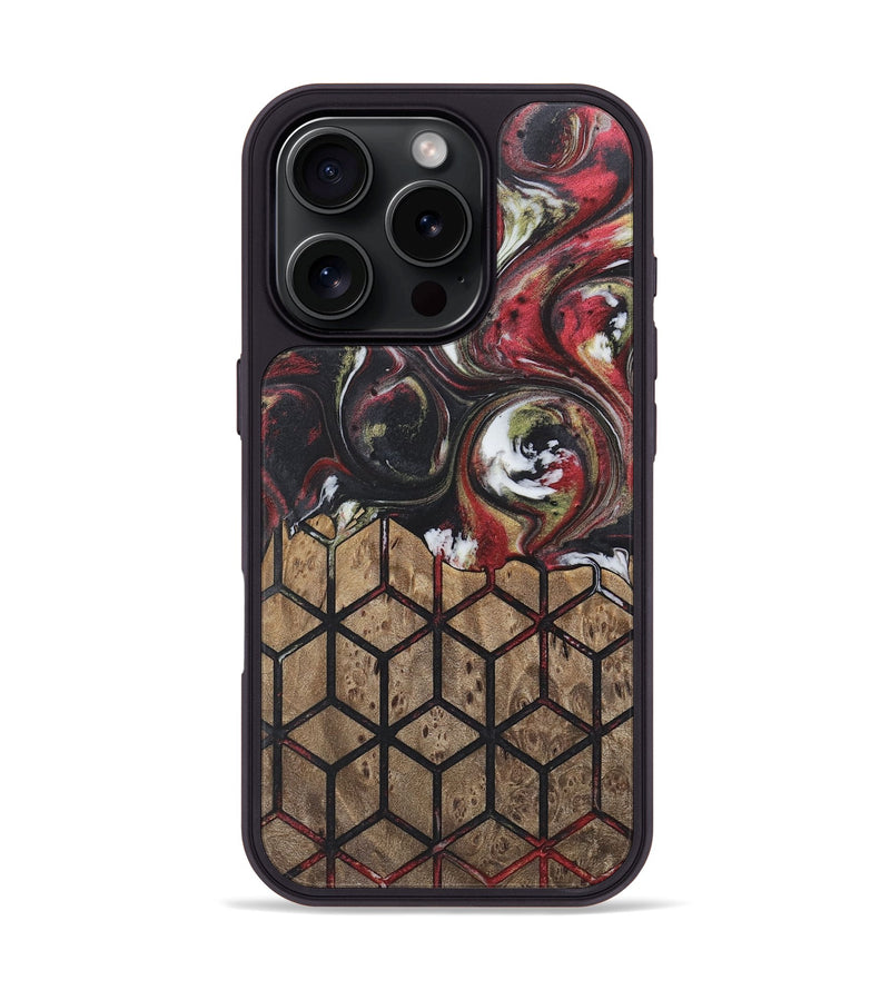 iPhone 16 Pro Wood Phone Case - Joe (Pattern, 726817)