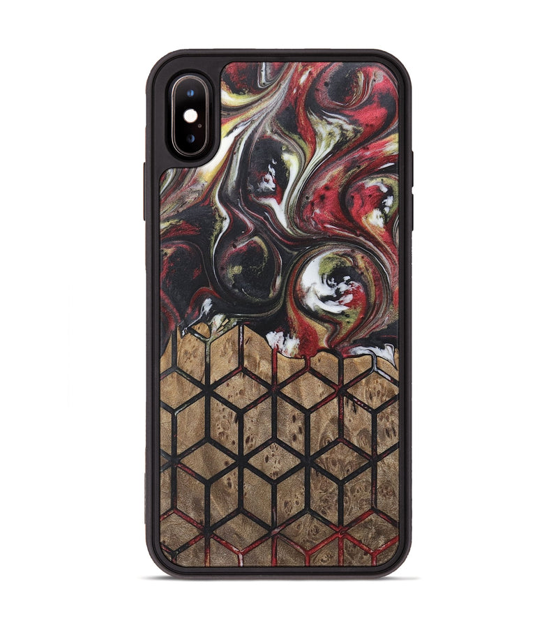 iPhone Xs Max Wood Phone Case - Joe (Pattern, 726817)