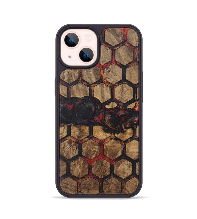 iPhone 14 Wood Phone Case - Ross (Pattern, 726818)