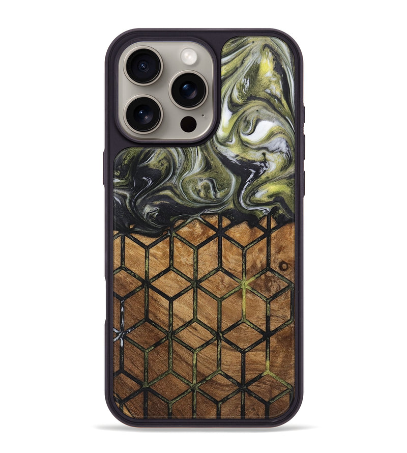 iPhone 16 Pro Max Wood Phone Case - Evie (Pattern, 726823)