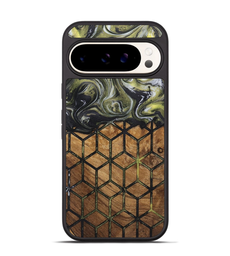 Pixel 9 Wood Phone Case - Evie (Pattern, 726823)