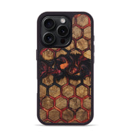 iPhone 16 Pro Wood Phone Case - Zara (Pattern, 726826)