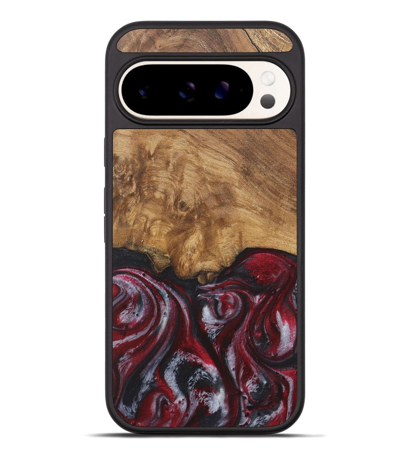 Pixel 9 Pro XL Wood Phone Case - Emil (Red, 726843)