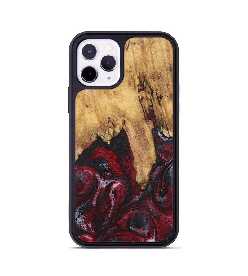 iPhone 11 Pro Wood Phone Case - Arnold (Red, 726844)