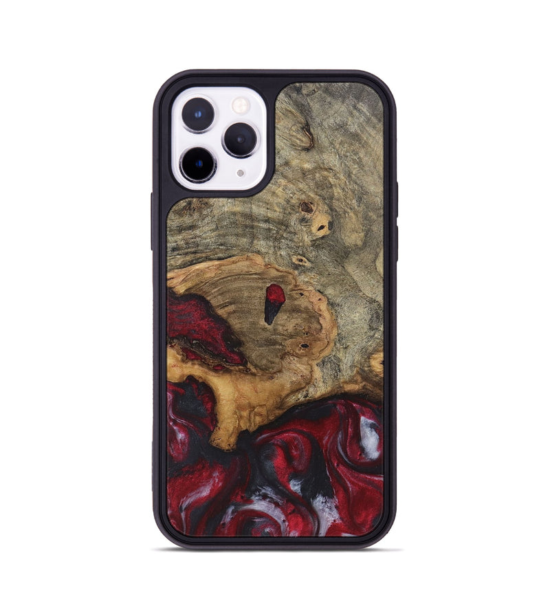 iPhone 11 Pro Wood Phone Case - Hugo (Red, 726846)