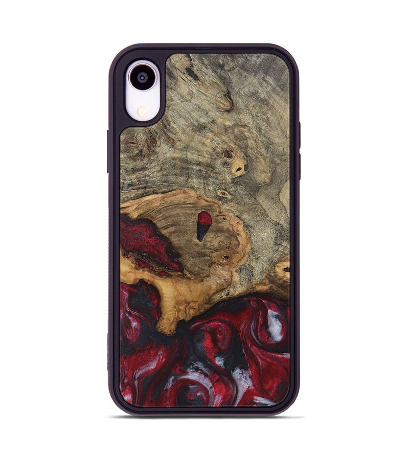 iPhone Xr Wood Phone Case - Hugo (Red, 726846)