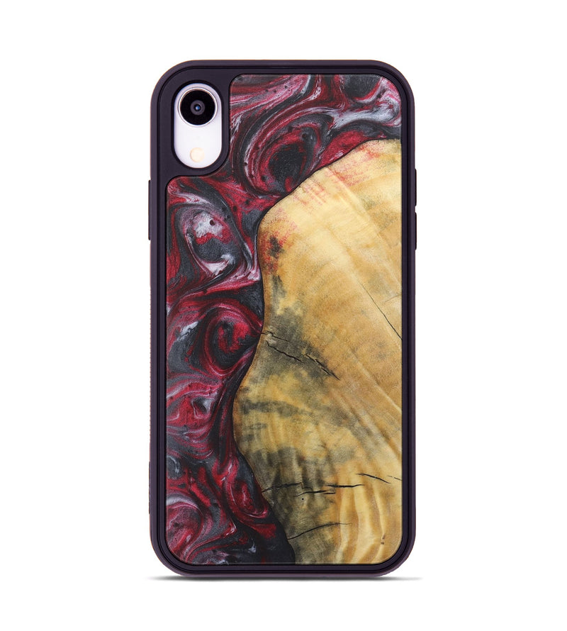 iPhone Xr Wood Phone Case - Ronan (Red, 726853)