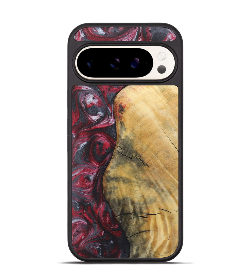 Pixel 9 Wood Phone Case - Ronan (Red, 726853)