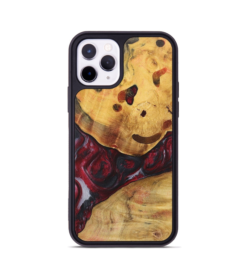 iPhone 11 Pro Wood Phone Case - Ralph (Red, 726857)