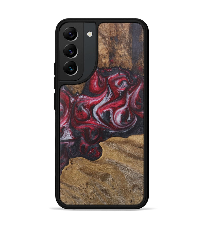 Galaxy S22 Plus Wood Phone Case - Chris (Red, 726860)