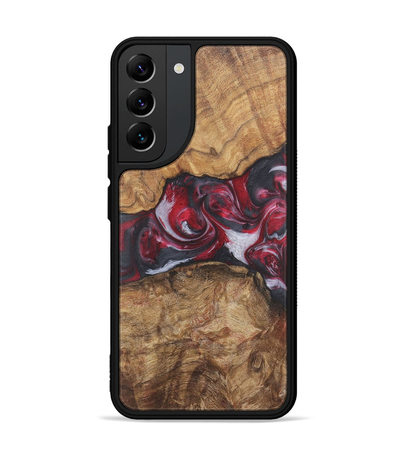 Galaxy S22 Plus Wood Phone Case - Bernadette (Red, 726867)