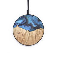 Circle Wood Wireless Charger - Jacob (Blue, 726901)