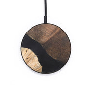 Circle Wood Wireless Charger - Farrah (Pure Black, 726909)