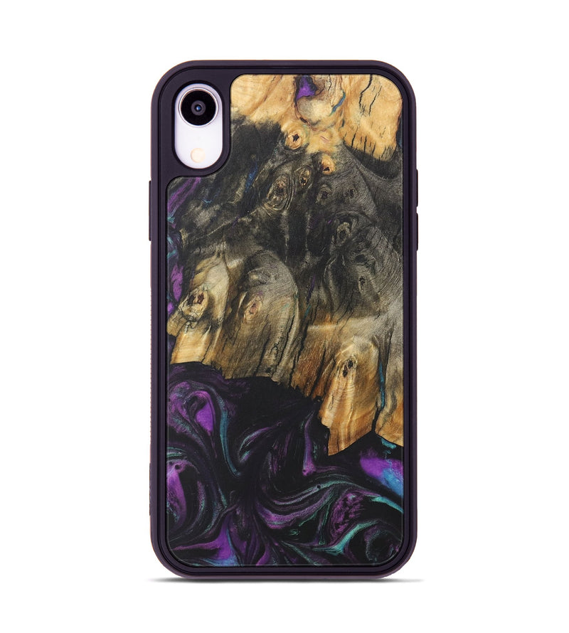 iPhone Xr Wood Phone Case - Adelard (Purple, 726967)