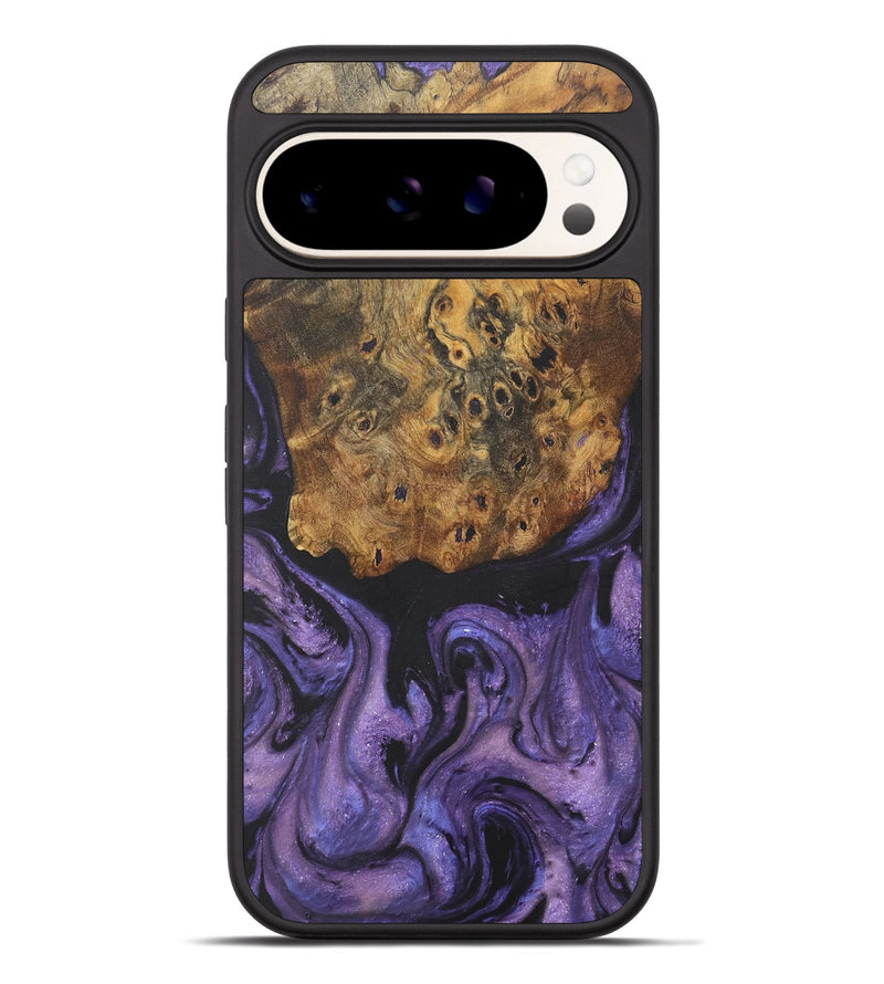 Pixel 9 Pro XL Wood Phone Case - Jackie (Purple, 726972)