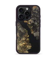 iPhone 16 Pro Wood Phone Case - Christalle (Pure Black, 726980)